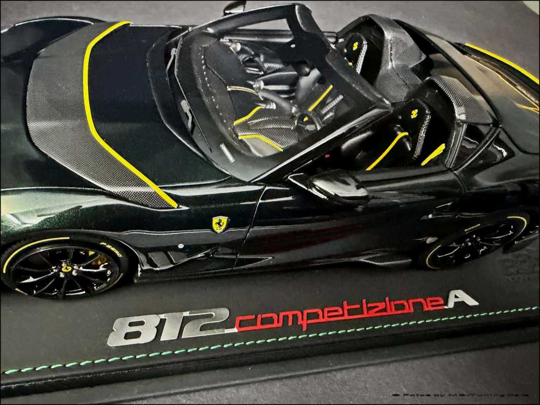 1:18 BBR Ferrari 812 Competizione A Aperta Verde Zeltweg – Limited 70 pcs